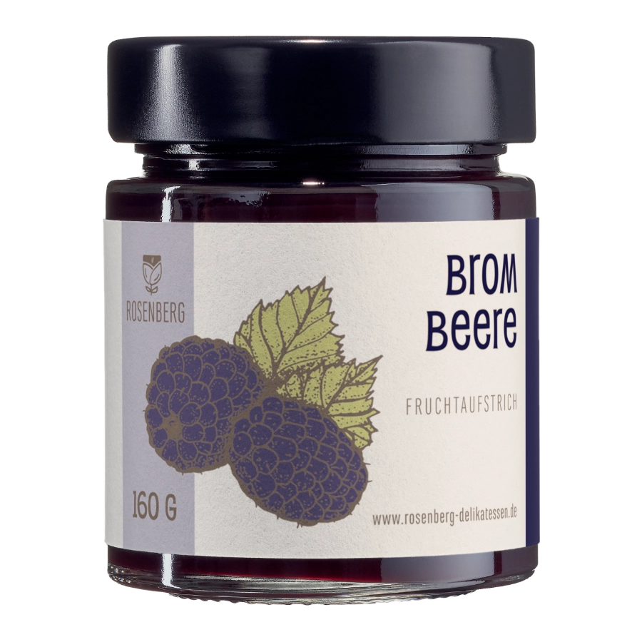 Rosenberg Delikatessen-Bio-Fruchtaufstrich-Brombeere-160g